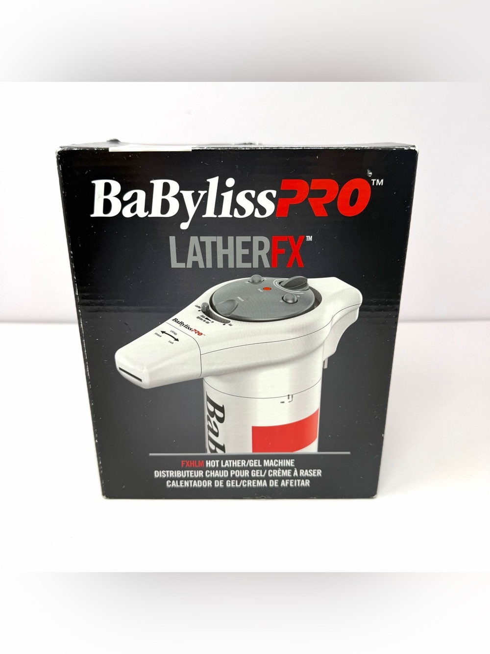 Babyliss PRO Lather-FX Hot Lather / Gel Machine Shaving FXHLM Brand New In Box.